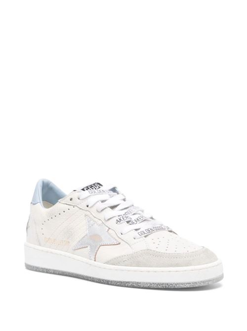 Sneaker in pelle di vitello bianca, azzurra Golden Goose | GWF00117F00542611233